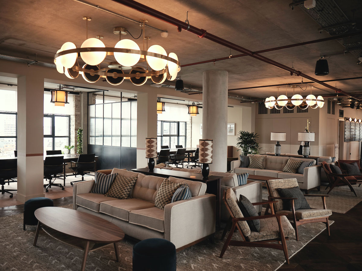 Lounge seating area in Southwark