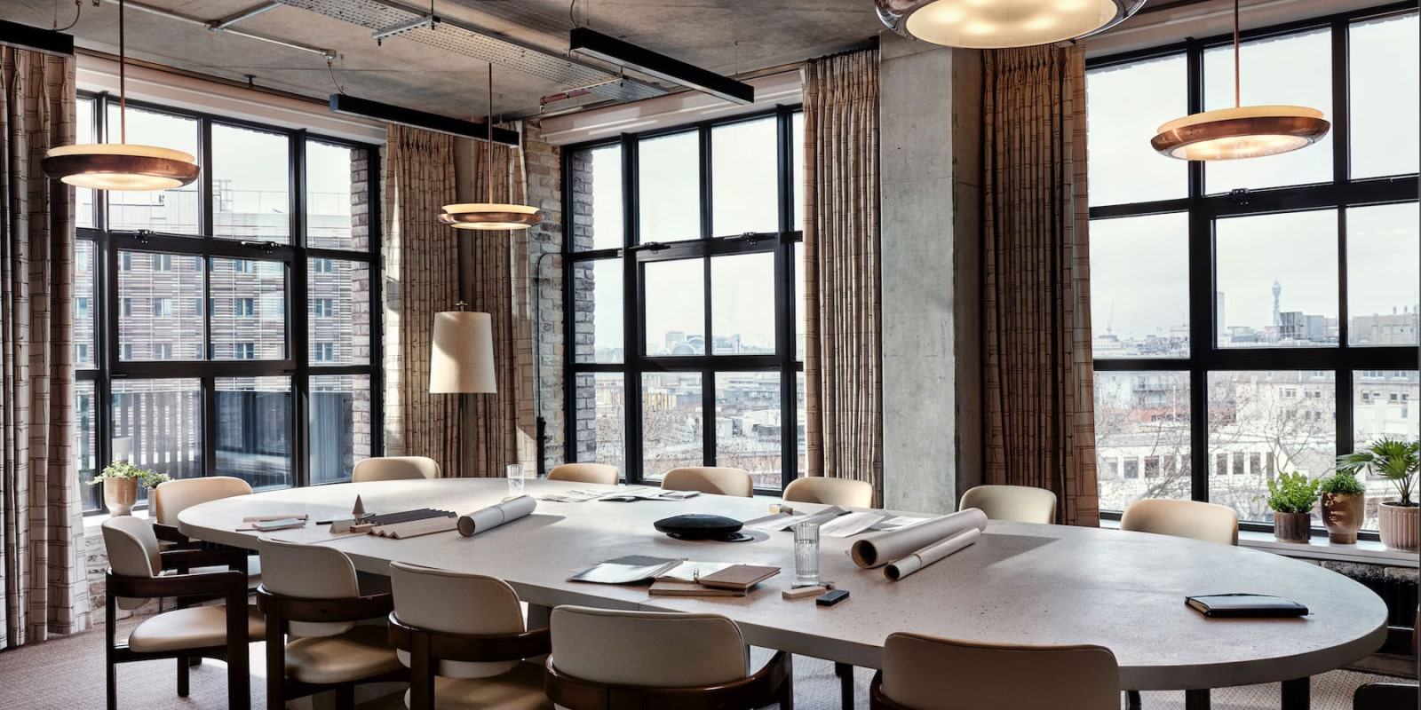 Sunny large private coworking office